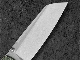 Складной нож Bestech Knives Slasher, сталь D2, рукоять микарта, зеленый