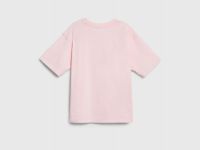 Футболка с принтом для девочек, Розовый