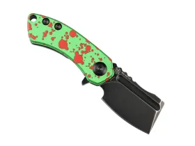 Складной нож Kansept Mini Korvid Zombie, сталь 154CM, рукоять алюминий