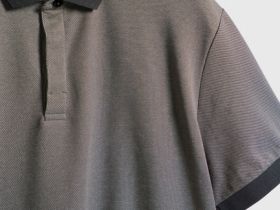 Поло из шелковистого пике, Коричневый