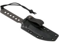 Нож скрытого ношения с фиксированным клинком Spartan Blades Formido, клинок черный, сталь CPM-S35VN, цельнометаллический