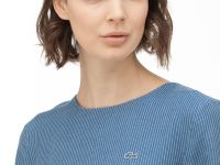 Женское платье Lacoste с круглым вырезом