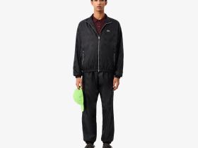 Мужская ветровка Lacoste с высоким воротом