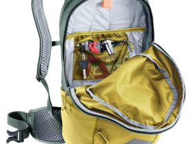 Deuter Рюкзак Deuter Race 16 Turmeric/Ivy, цвет Зеленый-Серый