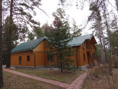 Дом, где жил  академик М.А.Лаврентьев