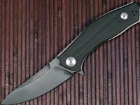 Нож с фиксированным клинком Fantoni, C.U.T. Fixed, FAN/CUTFxBkBkLBk, сталь CPM-S30V, рукоять cтеклотекстолит G-10, чёрный