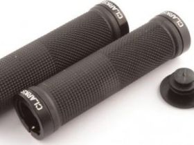 Грипсы Clark's CL0201 с замком (черный / синий)