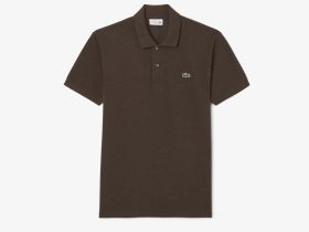 Мужское поло L.12.12 из меланжевой ткани