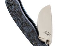 Складной нож Steelclaw Крыса, сталь VG-10, рукоять синий титан