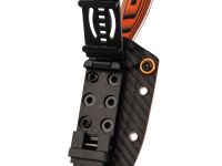 Туристический нож Kizer Evenki 2, сталь AEB-L, рукоять Black/Orange G10