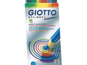 Набор карандашей акварельных Fila Giotto "Stilnovo" 12 цв в картоне
