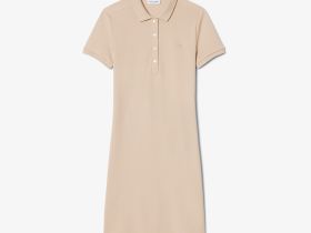 Женское платье-поло Lacoste приталенного кроя
