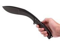 Мачете Fox Extreme Tactical Kukri, сталь N690, рукоять Forprene, чёрный