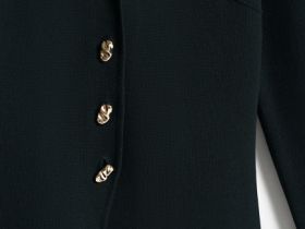 Кардиган на пуговицах с V-вырезом, Черный