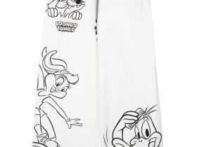 Брюки текстильные джинсовые для девочек