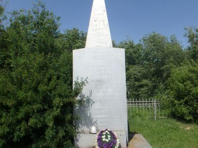 Братская могила советских воинов, погибших в период Сталинградской битвы