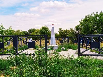 Братская могила советских воинов, погибших в период Сталинградской битвы