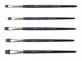 Кисть белки №16 плоская Van Gogh "122" короткая ручка