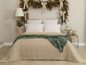 Покрывало Alda, бежевое