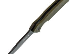 Складной нож Mr.Blade Hellcat Mini blackwash, сталь VG-10, рукоять Olive G10