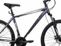 Горный велосипед Stels Navigator 700 MD 27.5 F020, год 2025, цвет Черный-Голубой, ростовка 21