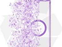 Чехол Itskins Hybrid Clear для Galaxy S25 Ultra прозрачный/сиреневый