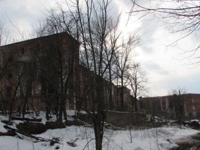 Фабрика Демидова, на которой 14 января 1887 г. состоялась первая в уезде забастовка