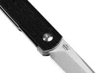 Складной нож Kizer Bamboo, сталь Nitro-V, рукоять G10, черный