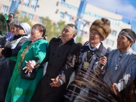 Массовый осуохай исполнили на главной площади Якутска