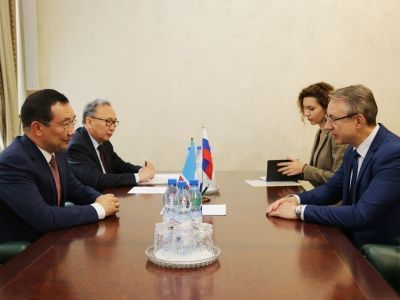 Устойчивое развитие Арктических территорий обсудили Айсен Николаев и Николай Корчунов