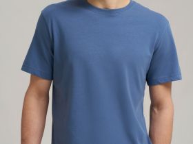 Футболка облегающего кроя из джерси