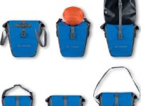 Боковая багажная сумка Vaude Aqua Back Single (черный / оранжевый)