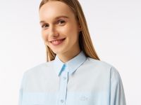Женская блузка Lacoste свободного кроя
