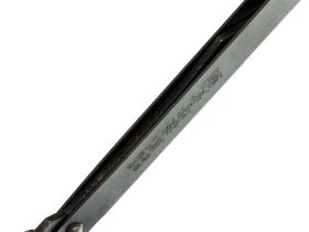 Нож складной Higonokami Nagao Kanekoma, 100мм, сталь SK-5 3 слоя, рукоять сталь черная