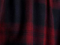 Брюки пижамные в клетку, Синий