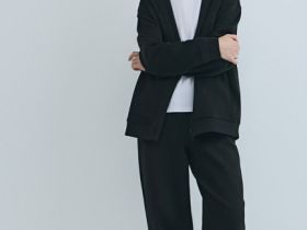 Брюки О-силуэта, Черный