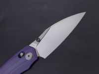Складной нож Tuotown Wiz, сталь T10S, рукоять Purple G10