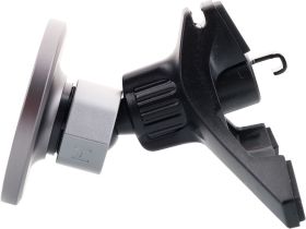 Автомобильный держатель Magssory Disc с БЗУ серый