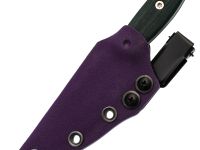 Нож Barmaley Knives Буратино, сталь AUS-10Co, рукоять Микарта, зеленый