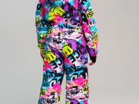 Комбинезон текстильный с полиуретановым покрытием для девочек