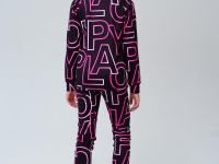 Термокомплект трикот. для девочек: фуфайка (футболка) с длин. рук, брюки для эпизод. использования