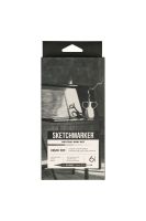Набор маркеров Sketchmarker "Brush Pro Neutral Gray Set" 6 цветов в картонной упаковке