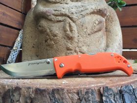Нож складной Cold Steel Finn Wolf Blaze Orange, сталь AUS-8A, рукоять Grivory®, оранжевый