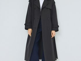 Длинный тренч, Черный