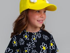 Кепка трикотажная для девочек