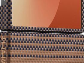 Чехол Pitaka Ultra-Slim Case для Galaxy Z Flip7, кевлар коричневый