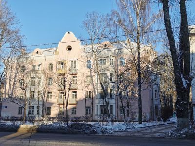 Жилой дом, архитекторы  Л.П. Гулецкая,  В.А. Бутузов, конец 1940-х гг. – 1950 г.
