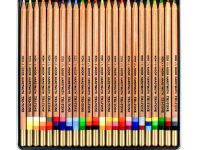Набор карандашей многоцветных Koh-I-Noor "TRI-TONE 3444" 24 шт, металл.коробка