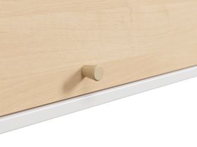 Полка Дикинс 120x35 Береза