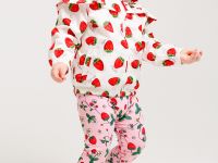 Куртка детская текстильная с полиуретановым покрытием для девочек (ветровка)